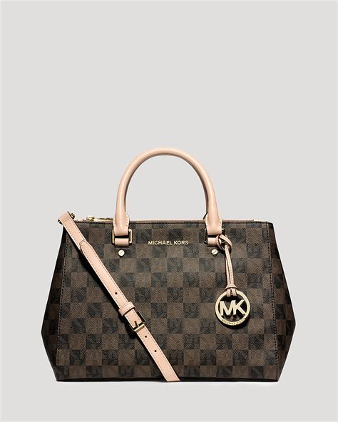 gold checkered michael kors|Michael Kors women's clothing.